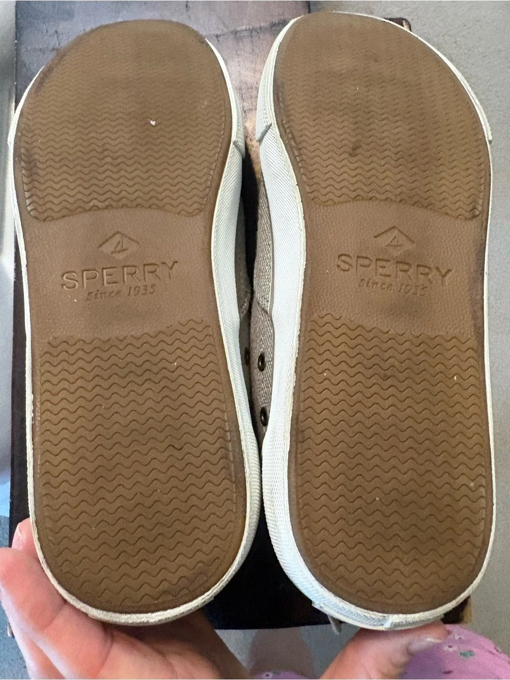 Sperry Men's Casual Canvas Top Sider, Size 8